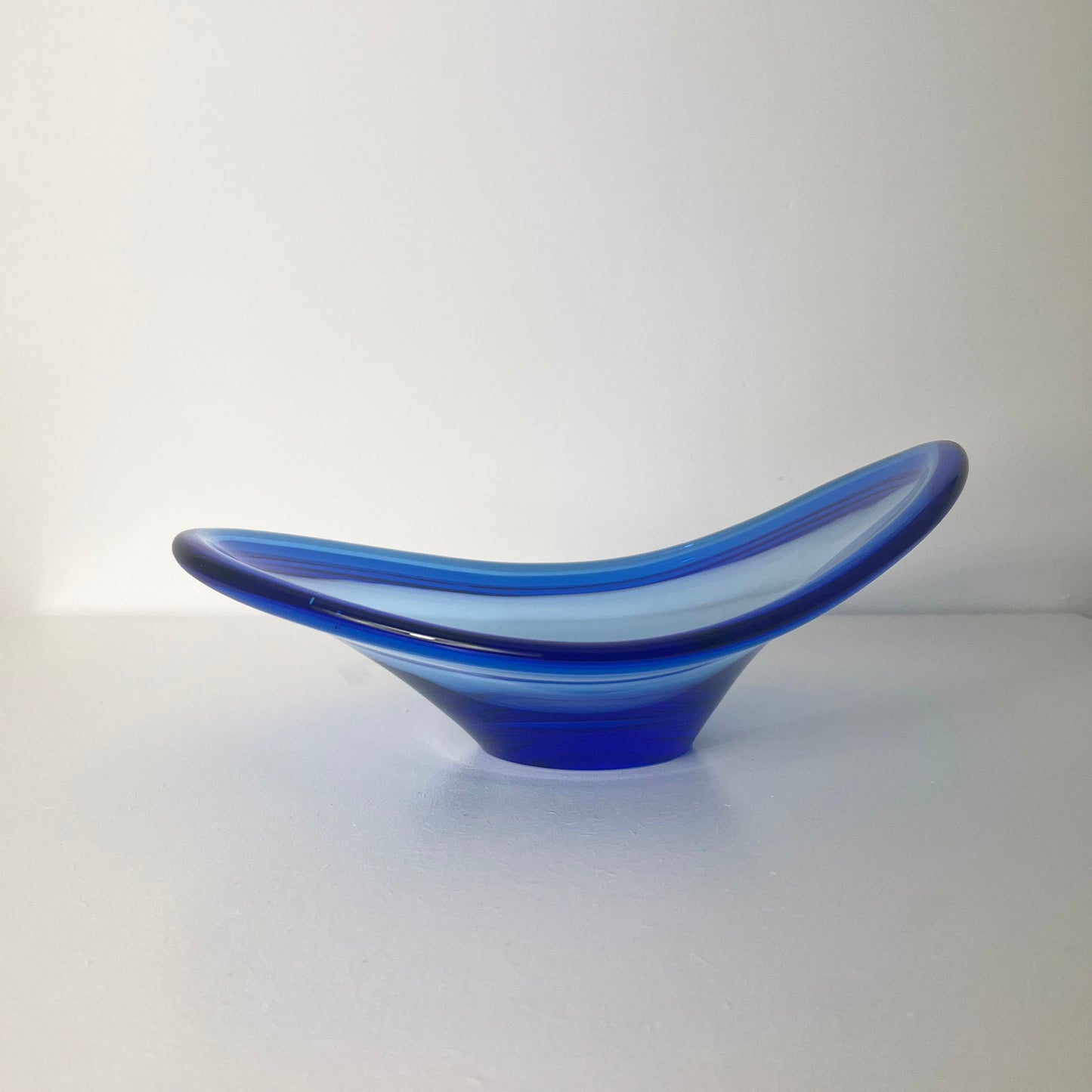 Bowl, Oval Blue, Early Ikea by Lotta Patterson, UK 2000's