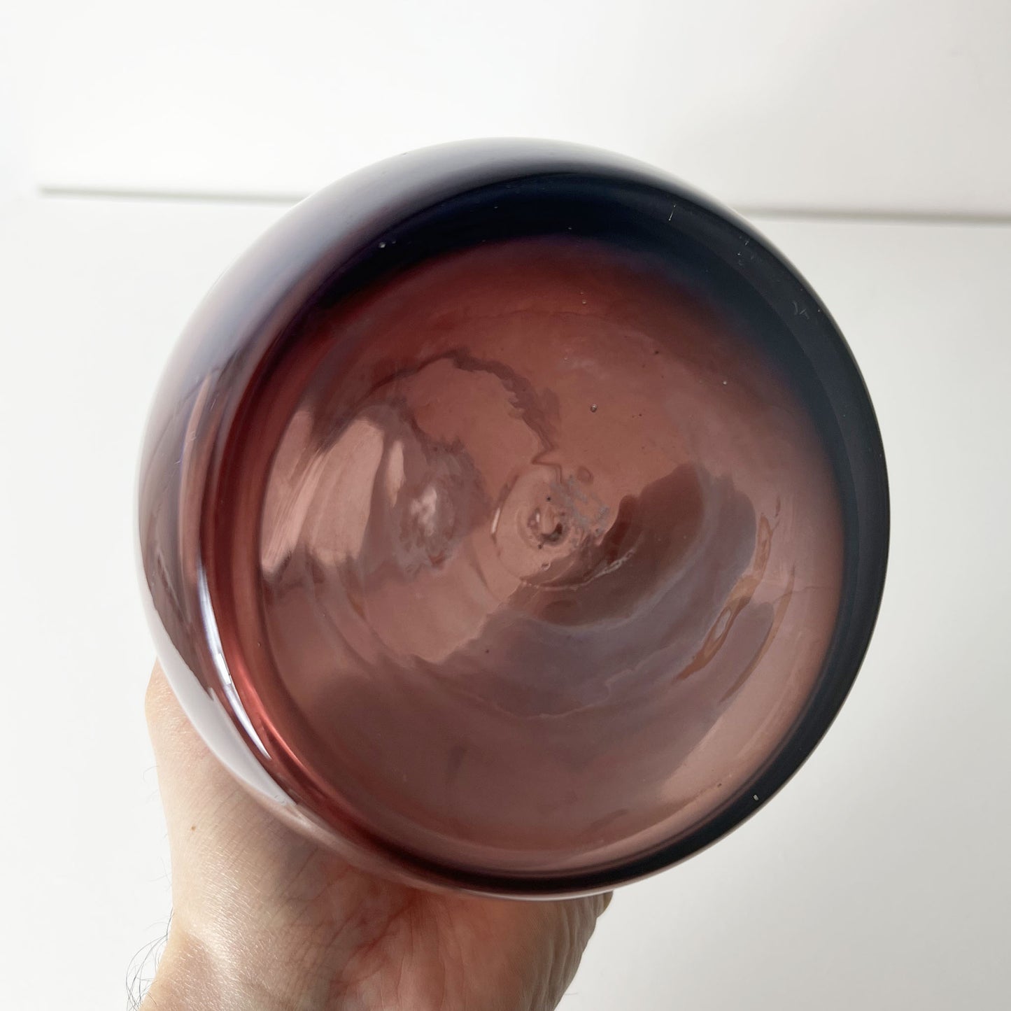 Vase, Empoli Amethyst Bubble Shape 1960's