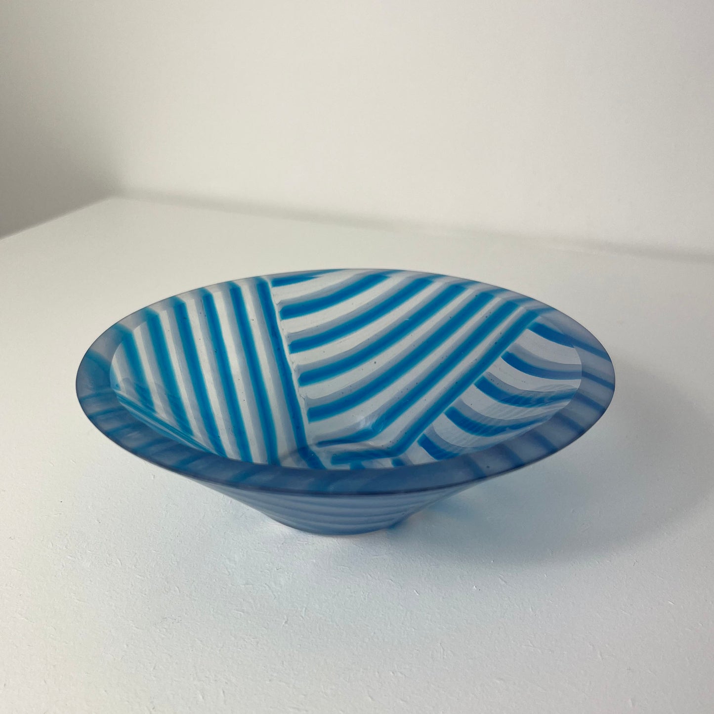 Cowl Glass Cone Bowl,  Iain J Smith 2000 onward's