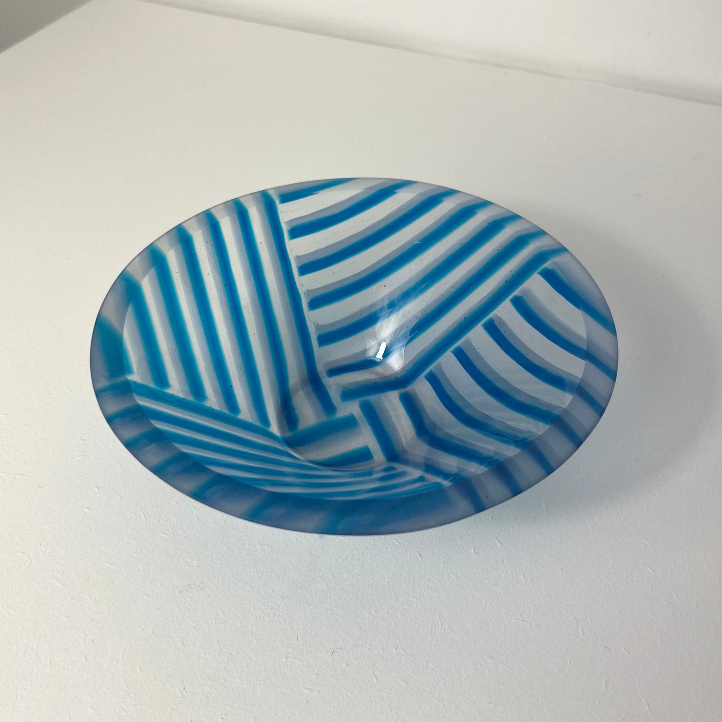 Cowl Glass Cone Bowl,  Iain J Smith 2000 onward's