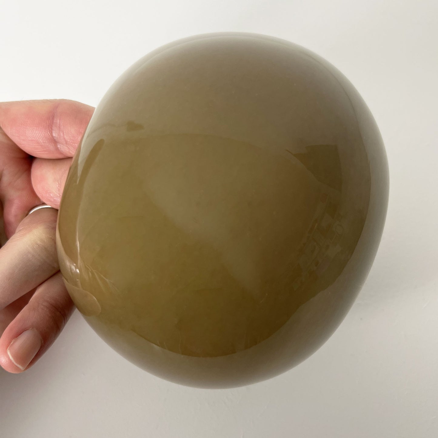 Vase, Hand Blown Glass By Henry Dean 1970/80
