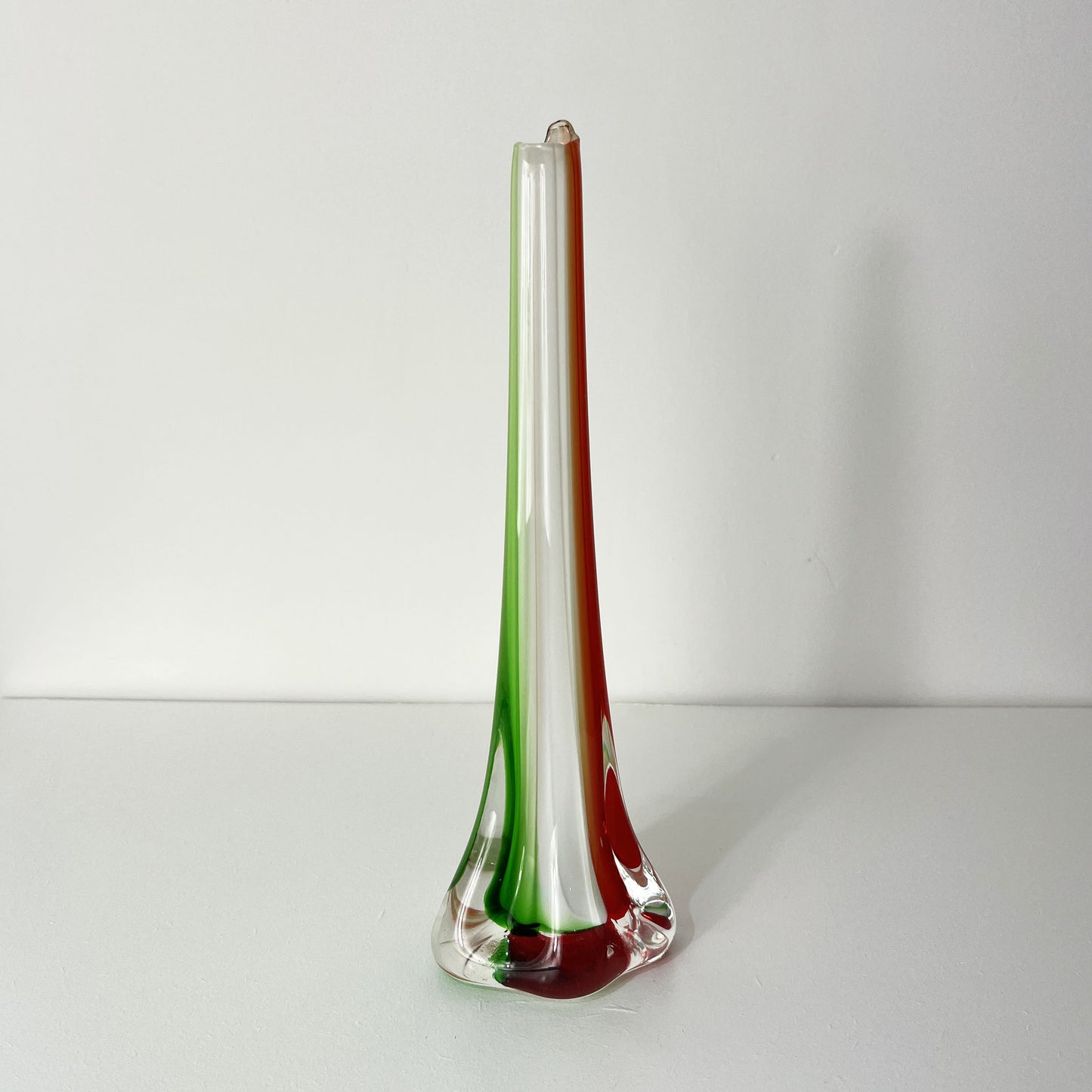 Vase, Hand Blown, Murano style shape.