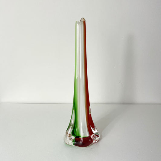 Vase, Hand Blown, Murano style shape.