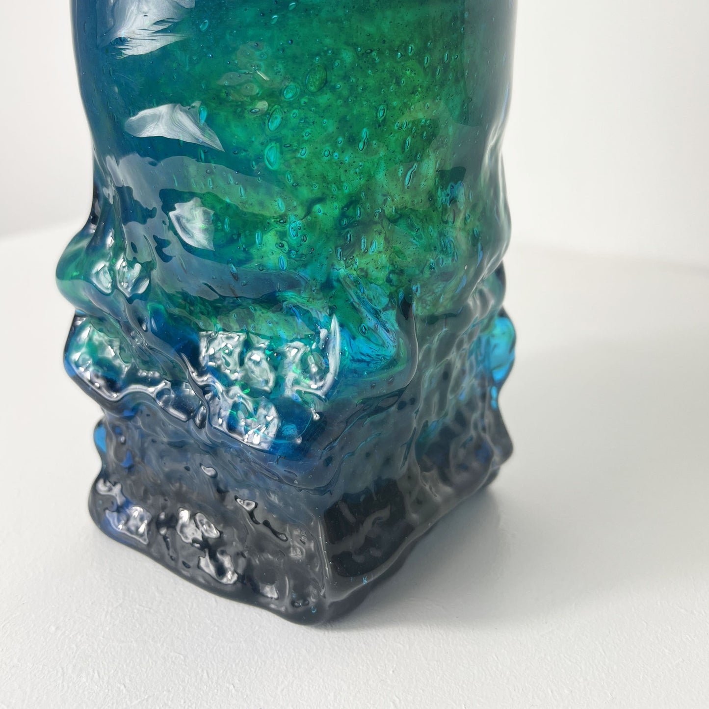 Vase, Mdina Bark Design, by Michael Harris 1970