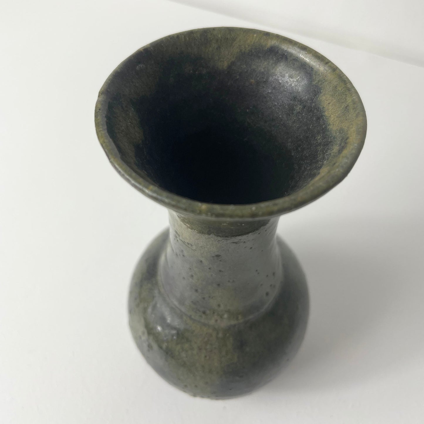 Vase, Stoneware, long neck 1960/70