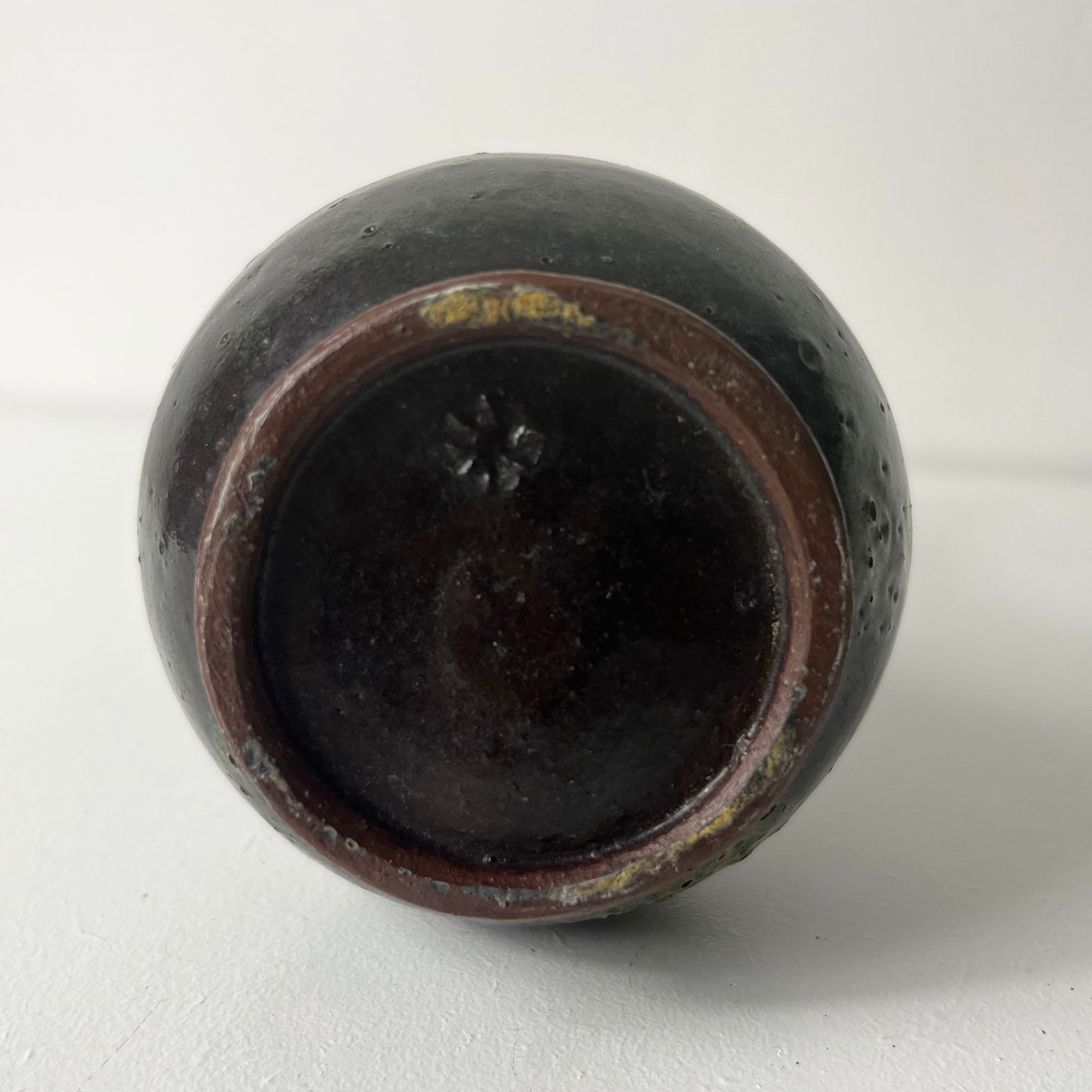 Vase, Stoneware, long neck 1960/70