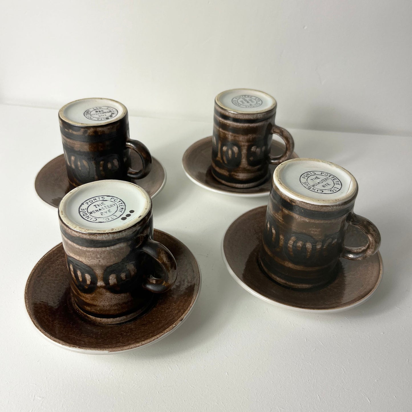 Cup & Saucer Set, The Monastery Rye 1960