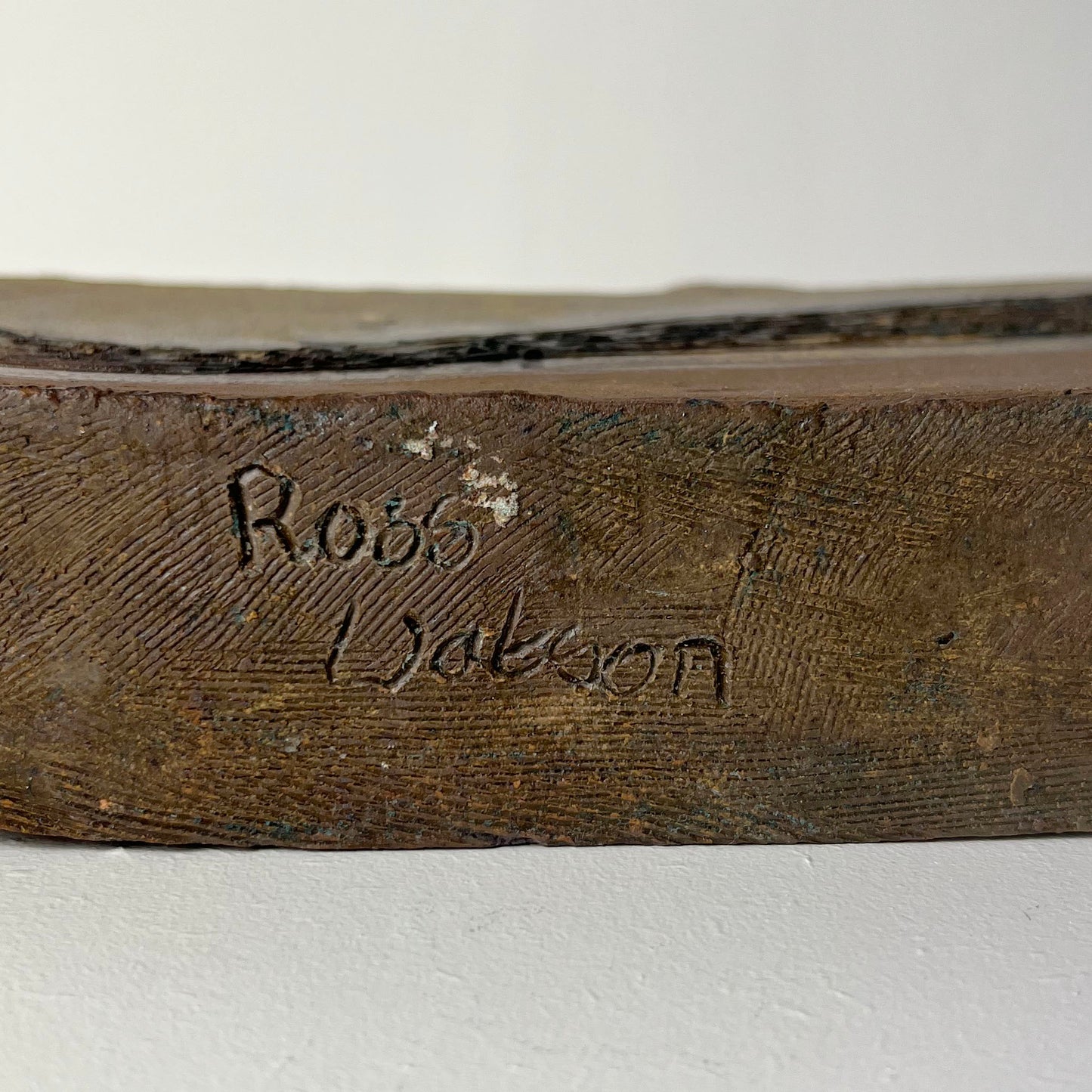 Studio Pottery, Slab technique, With funnel, by Ross Watson.