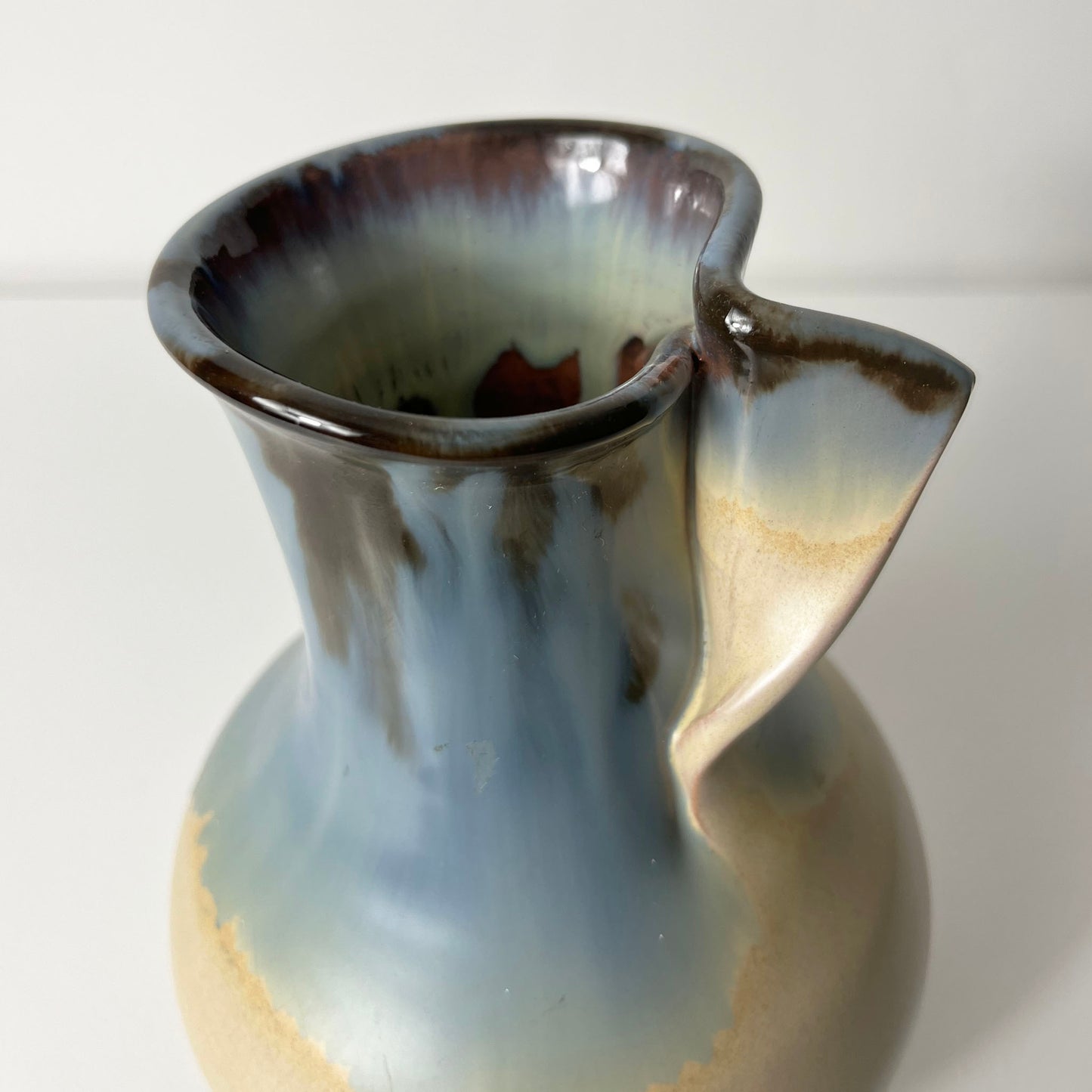 Vase, Folded Design by Manual Garcia Arroyo, 1970